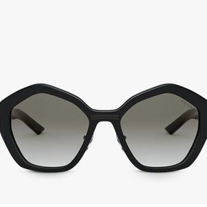 Authentic Prada SPR08X (55-19-140) geometric sunglasses. Made in Italy.